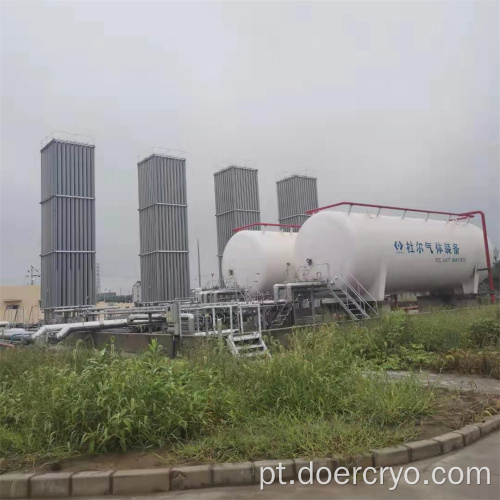 Tanque de armazenamento criogênico para GNL/LOX/LN2/LCO2